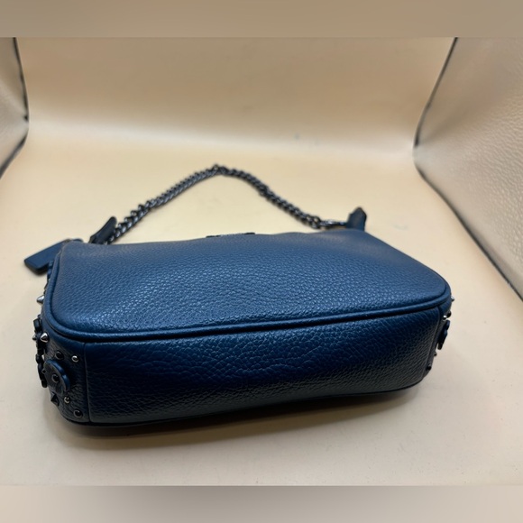 Coach 59381 Tea Rose Teal Nolita 19 Wristlet - Picture 7 of 16